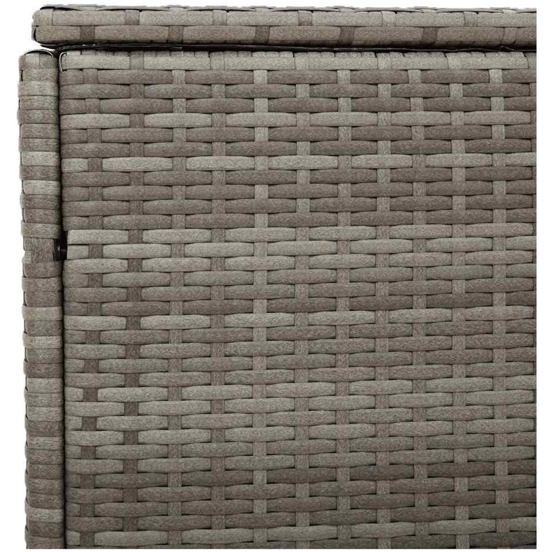 Dynbox grå konstrotting vidaXL 110 x 50 x 58 cm – bild 8