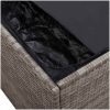 Dynbox grå konstrotting vidaXL 110 x 50 x 58 cm – miniatyr 10