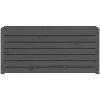 Dynbox grå massiv furu vidaXL 101 x 50.5 x 46.5 cm – miniatyr 5