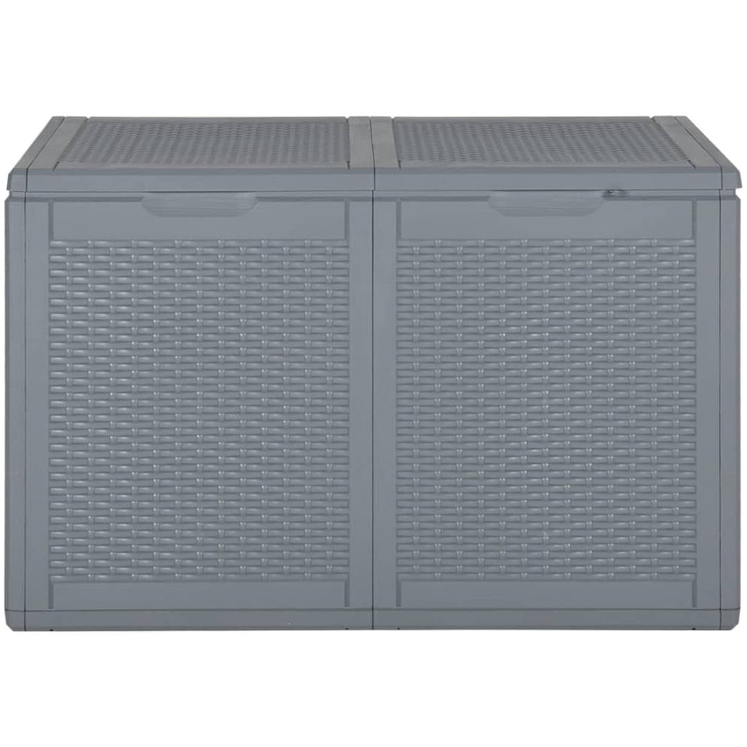 Dynbox grå PP rotting 180 l vidaXL – bild 3