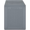 Dynbox grå PP rotting 180 l vidaXL – miniatyr 4