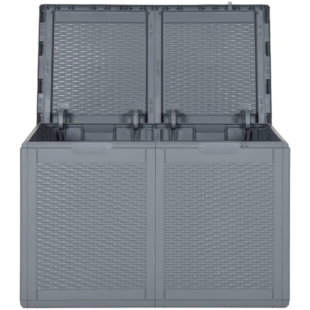 Dynbox grå PP rotting 180 l vidaXL – bild 6