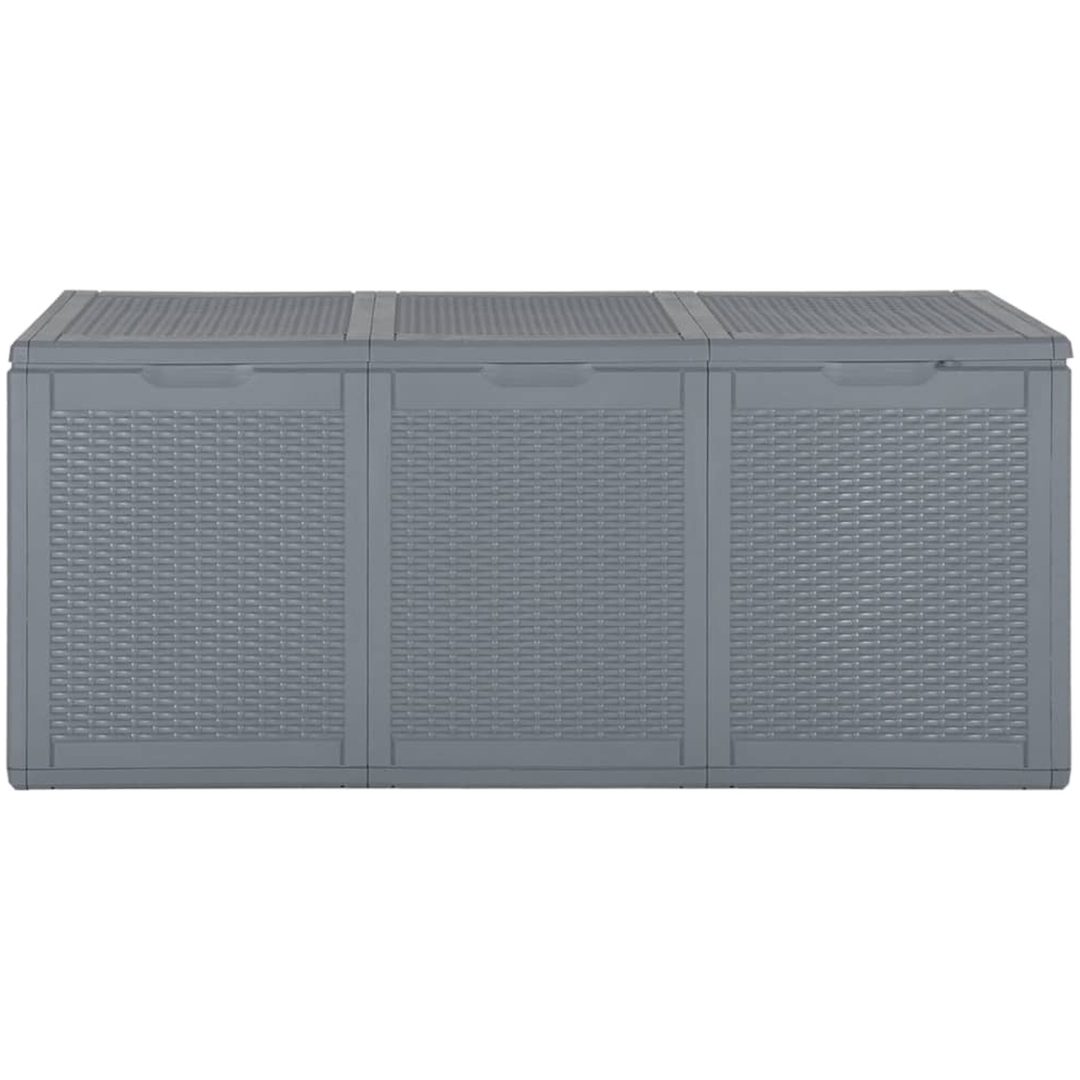 Dynbox grå PP rotting 270 l vidaXL – bild 3