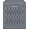 Dynbox grå PP rotting 90 l vidaXL – miniatyr 6
