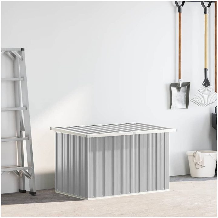 Dynbox grå vidaXL 109 x 67 x 65 cm – bild 2