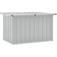 Dynbox grå vidaXL