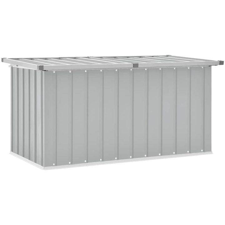 Dynbox grå vidaXL 129 x 67 x 65 cm – bild 2