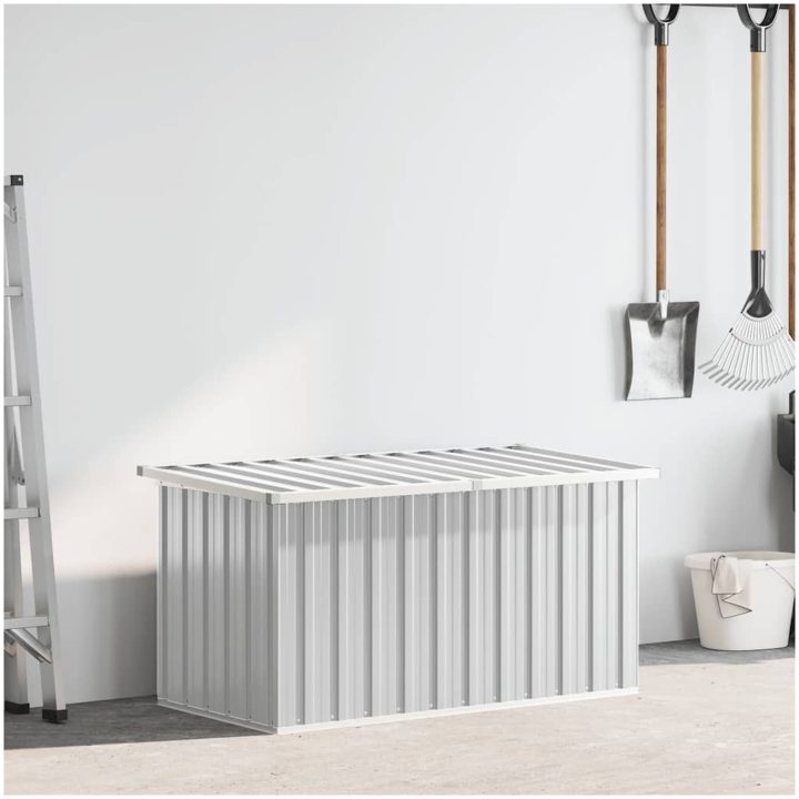 Dynbox grå vidaXL 129 x 67 x 65 cm – bild 3