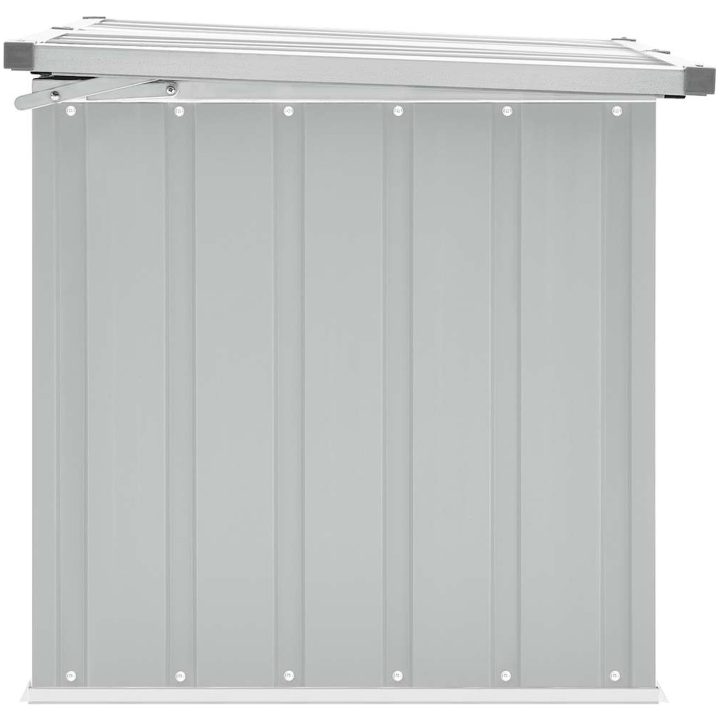 Dynbox grå vidaXL 129 x 67 x 65 cm – bild 7