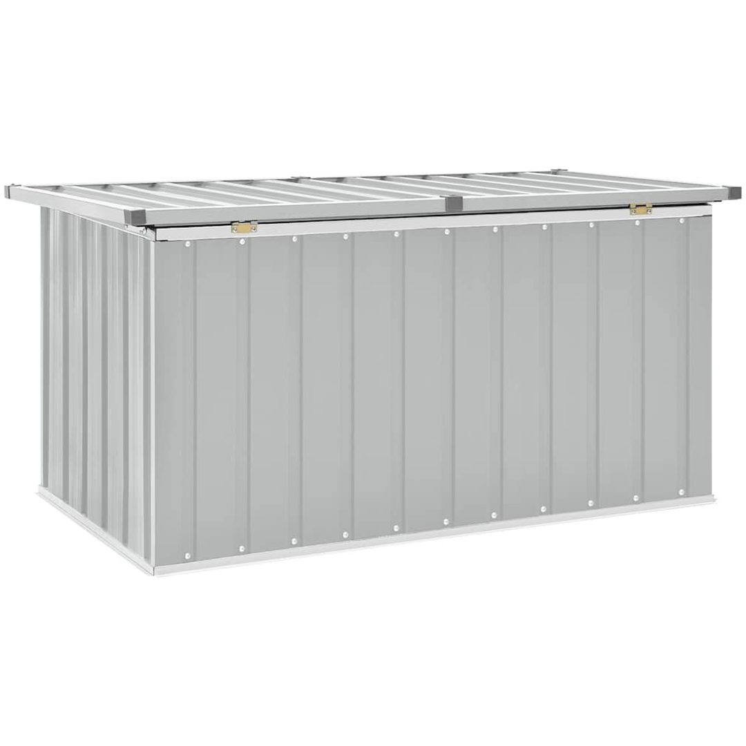 Dynbox grå vidaXL 129 x 67 x 65 cm – bild 8
