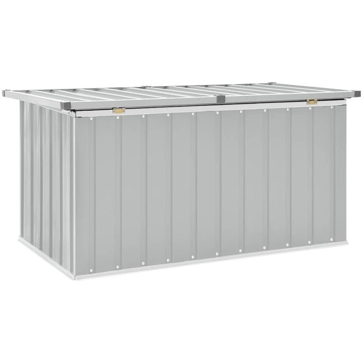 Dynbox grå vidaXL 129 x 67 x 65 cm – bild 8