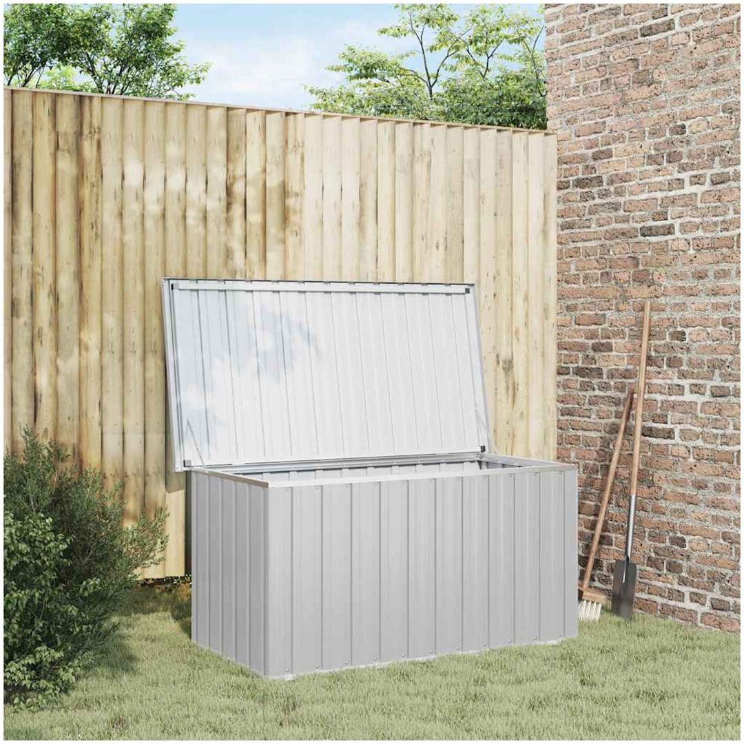 Dynbox grå vidaXL 129 x 67 x 65 cm