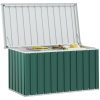 Dynbox grön vidaXL 129 x 67 x 65 cm – miniatyr 4