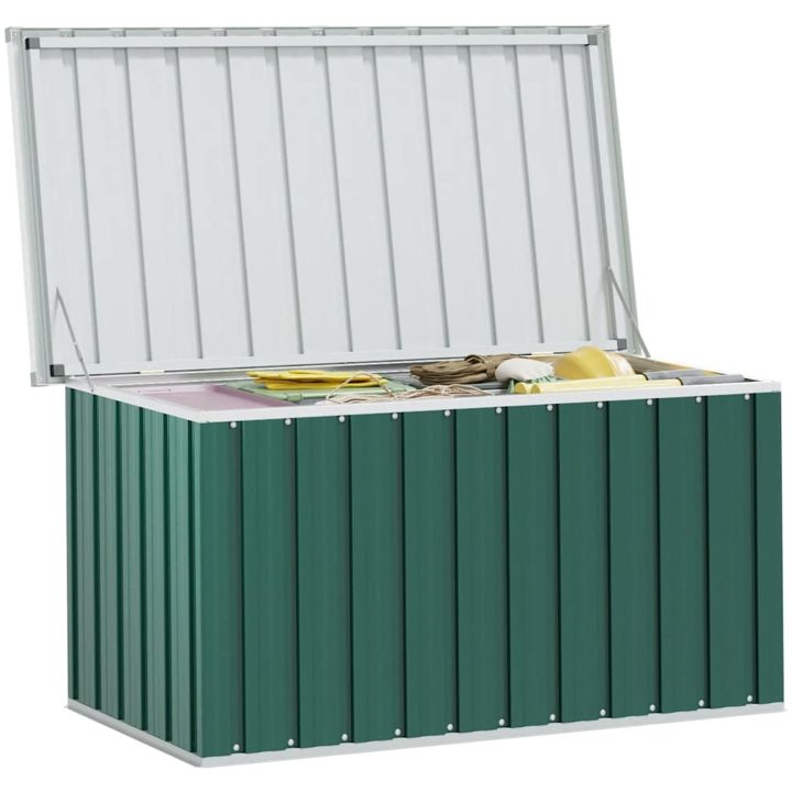 Dynbox grön vidaXL 129 x 67 x 65 cm – bild 4