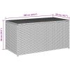 Dynbox konstrotting brun vidaXL 100 x 50 x 50 cm – miniatyr 8