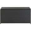 Dynbox konstrotting svart vidaXL 100 x 50 x 50 cm – miniatyr 2