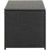 Dynbox konstrotting svart vidaXL 100 x 50 x 50 cm – miniatyr 3