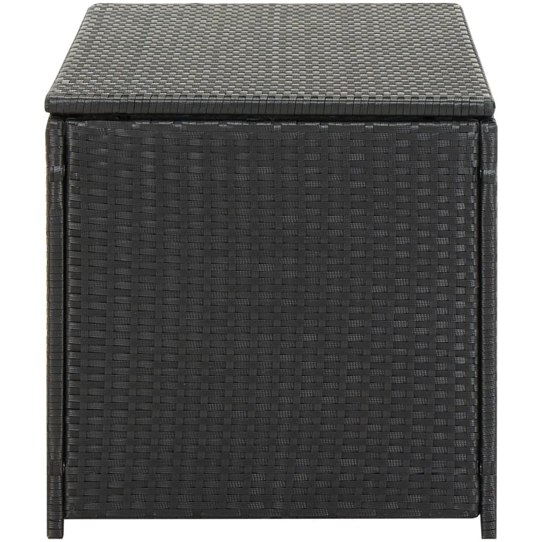 Dynbox konstrotting svart vidaXL 100 x 50 x 50 cm – bild 3