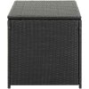 Dynbox konstrotting svart vidaXL 100 x 50 x 50 cm – miniatyr 4