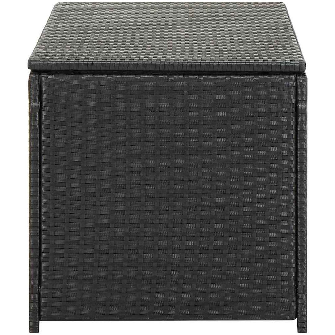 Dynbox konstrotting svart vidaXL 100 x 50 x 50 cm – bild 4