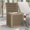 Dynbox ljusbrun 55,5x43x53 cm polypropen vidaXL – miniatyr 3