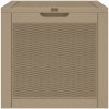 Dynbox ljusbrun 55,5x43x53 cm polypropen vidaXL – miniatyr 5