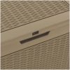 Dynbox ljusbrun 55,5x43x53 cm polypropen vidaXL – miniatyr 7
