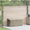 Dynbox ljusgrå konstrotting vidaXL 110 x 50 x 58 cm – miniatyr 2