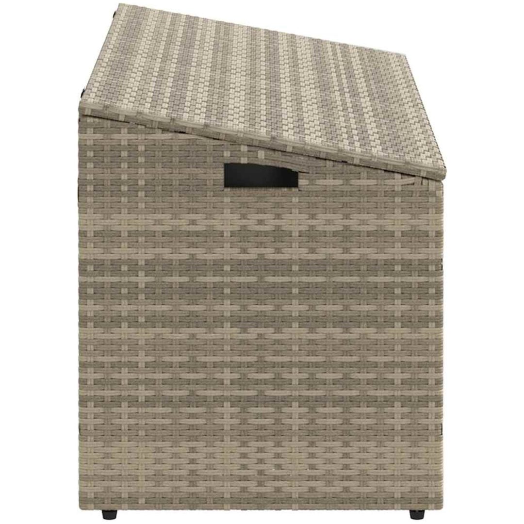 Dynbox ljusgrå konstrotting vidaXL 110 x 50 x 58 cm – bild 5