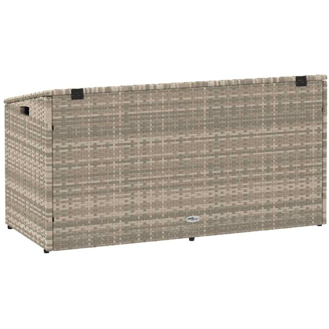 Dynbox ljusgrå konstrotting vidaXL 110 x 50 x 58 cm – bild 6