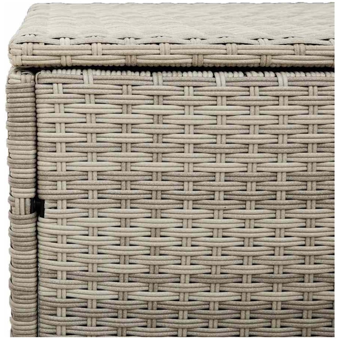 Dynbox ljusgrå konstrotting vidaXL 110 x 50 x 58 cm – bild 8