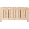 Dynbox massiv furu vidaXL 108 x 42.5 x 54 cm – miniatyr 6