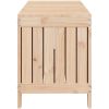 Dynbox massiv furu vidaXL 108 x 42.5 x 54 cm – miniatyr 7