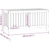 Dynbox massiv furu vidaXL 108 x 42.5 x 54 cm – miniatyr 10