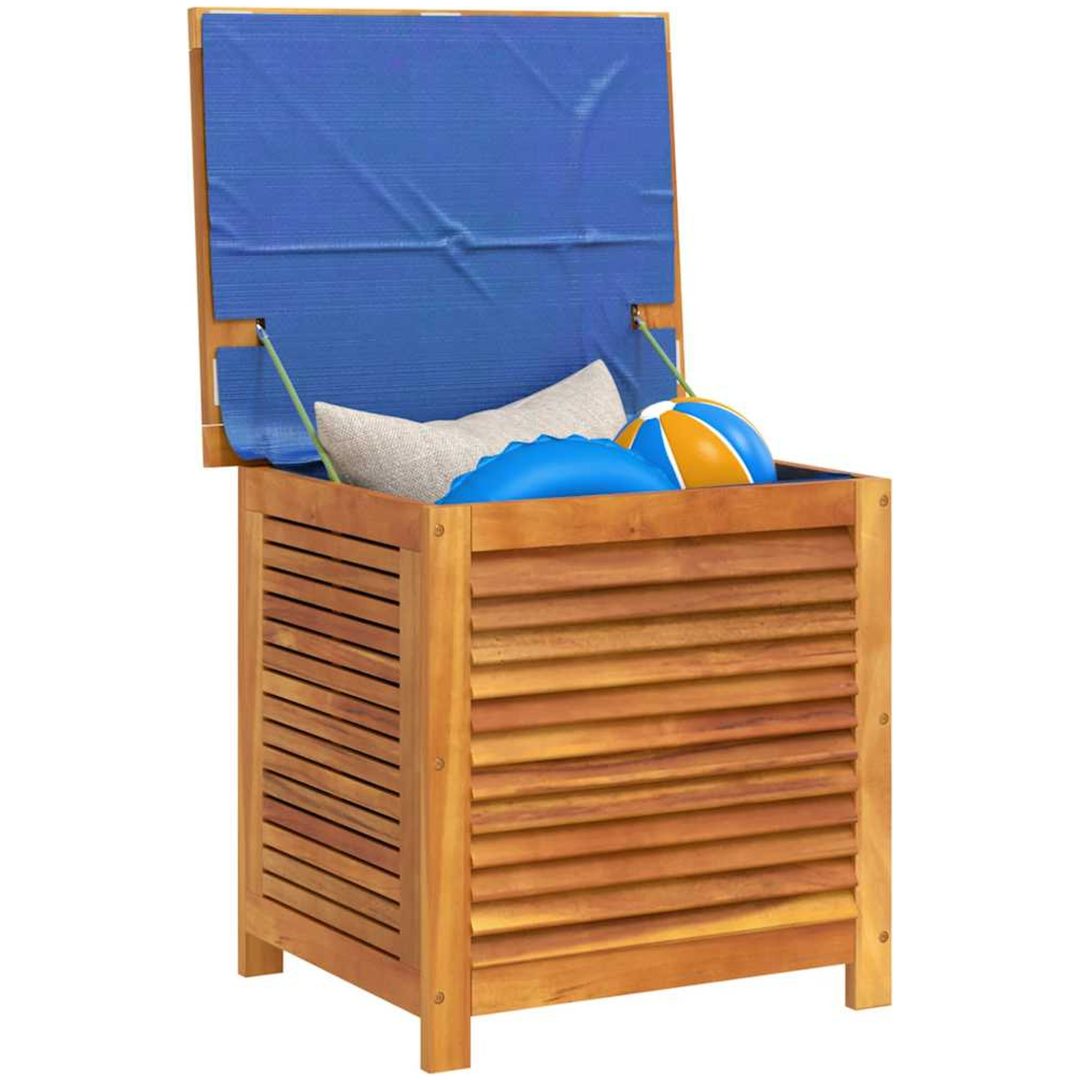 Dynbox massivt akaciaträ vidaXL 60 x 50 x 56 cm – bild 4