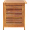 Dynbox massivt akaciaträ vidaXL 60 x 50 x 56 cm – miniatyr 6