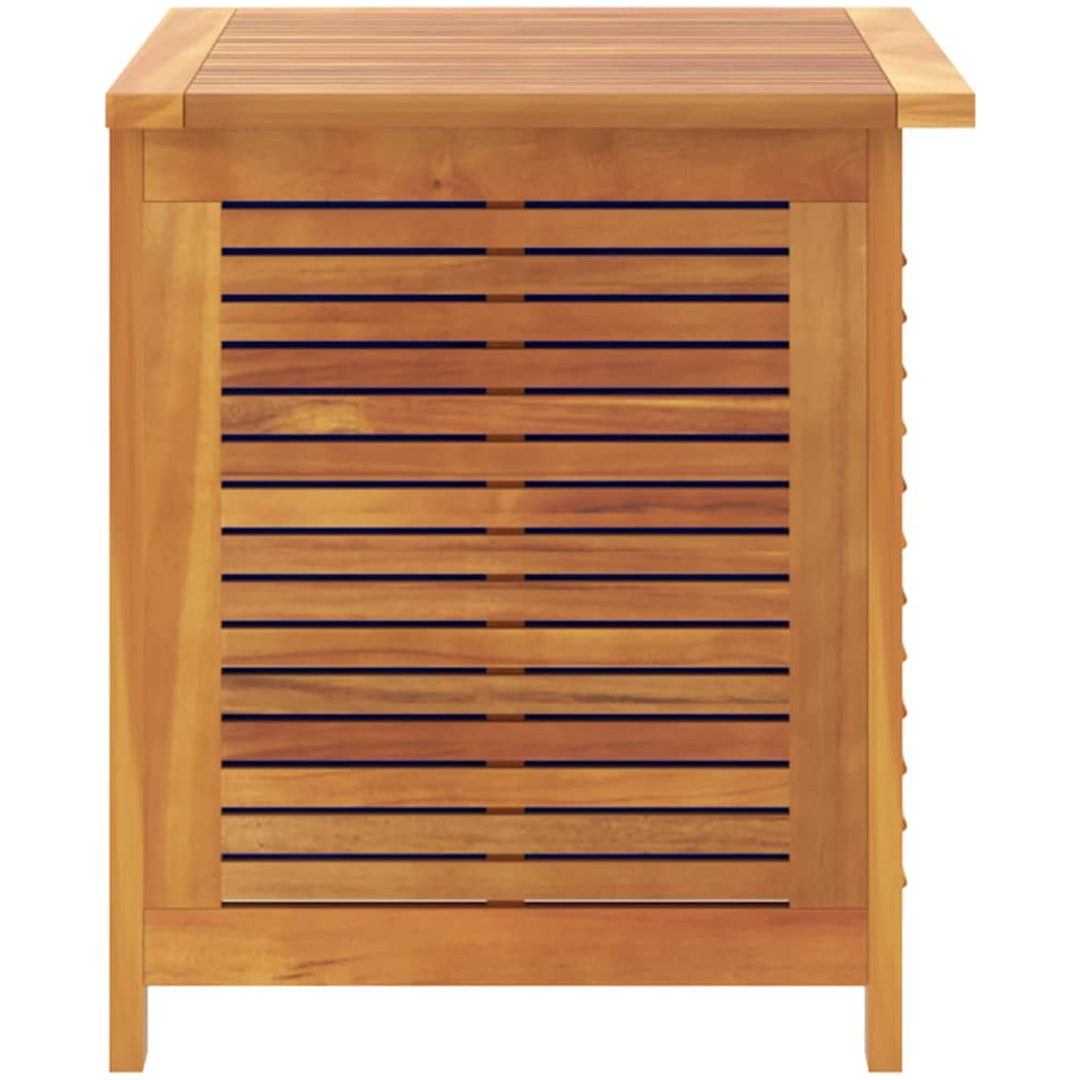 Dynbox massivt akaciaträ vidaXL 60 x 50 x 56 cm – bild 6