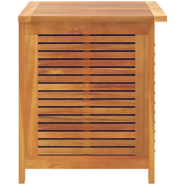 Dynbox massivt akaciaträ vidaXL 60 x 50 x 56 cm – bild 6