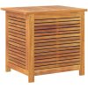Dynbox massivt akaciaträ vidaXL 60 x 50 x 56 cm – miniatyr 7