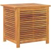 Dynbox massivt akaciaträ vidaXL 60 x 50 x 56 cm – miniatyr 9