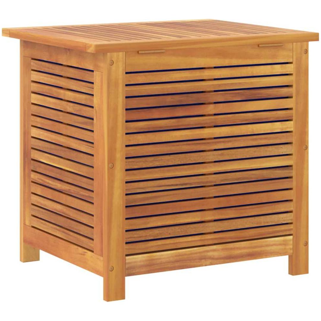 Dynbox massivt akaciaträ vidaXL 60 x 50 x 56 cm – bild 9