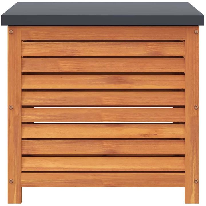 Dynbox massivt eukalyptusträ vidaXL 60 x 50 x 55 cm – bild 4