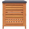Dynbox massivt eukalyptusträ vidaXL 60 x 50 x 55 cm – miniatyr 5