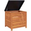 Dynbox massivt eukalyptusträ vidaXL 60 x 50 x 55 cm – miniatyr 7