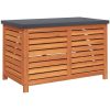 Dynbox massivt eukalyptusträ vidaXL 90 x 48 x 55 cm – miniatyr 2