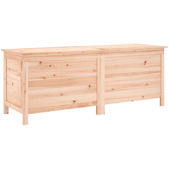 Dynbox massivt granträ vidaXL 150 x 50 x 56.5 cm – bild 2