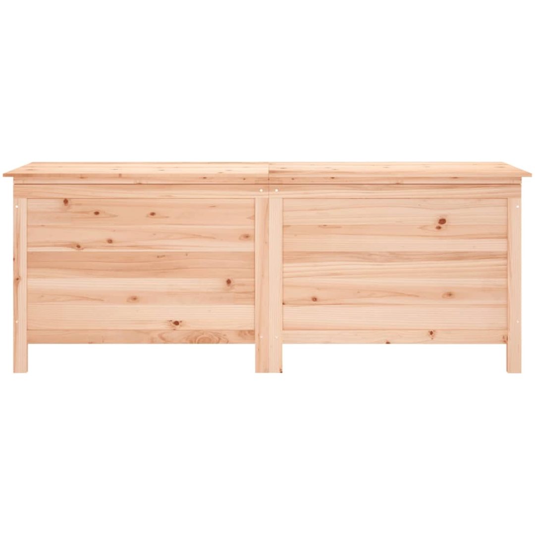 Dynbox massivt granträ vidaXL 150 x 50 x 56.5 cm – bild 4
