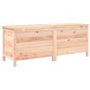 Dynbox massivt granträ vidaXL 150 x 50 x 56.5 cm – miniatyr 6