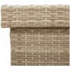 Dynbox med hjul Beige konstrottning vidaXL 160 x 55 x 75 cm – miniatyr 10