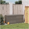Dynbox på hjul grå 283L konstrottning vidaXL 127 x 55 x 56/59.5 cm – miniatyr 3